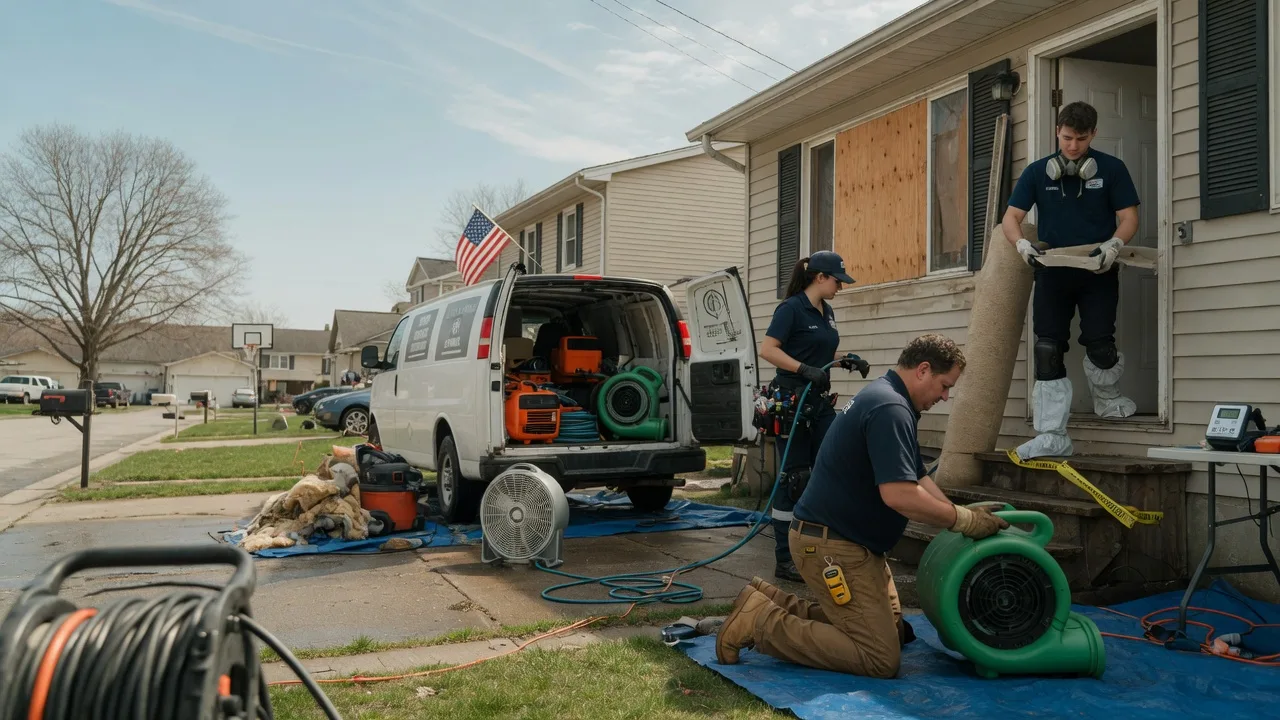 Water Damage Restoration in Troy, TX near me